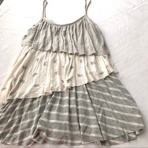 Boho Style Flowy Layered Tank Top